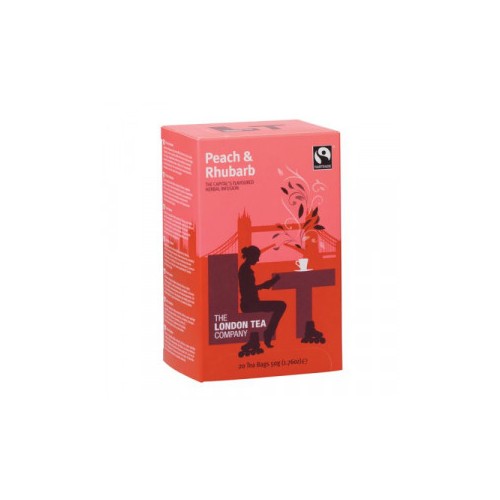 London Tea Company Peach Rhubarb Pk20