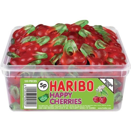 Haribo Giant Happy Cherries Drum