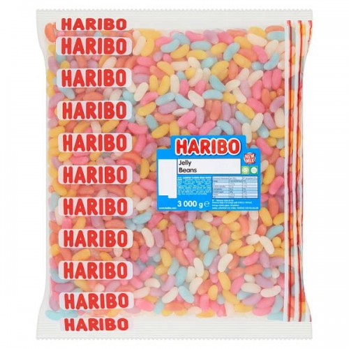 HARIBO Jelly Beans 3kg Case of 4