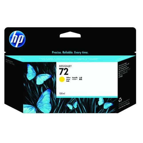 HP No. 72 Ink Cartridge Yellow - 130ml