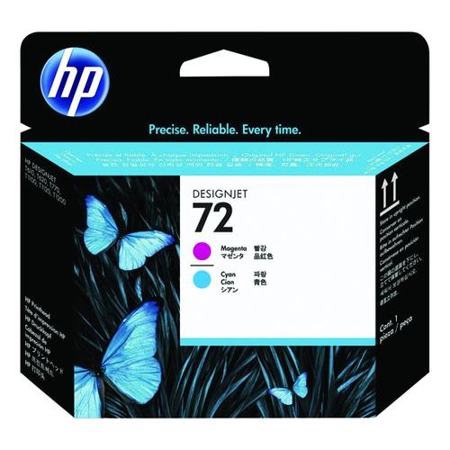 HP No. 72 Ink Printhead - Magenta & Cyan