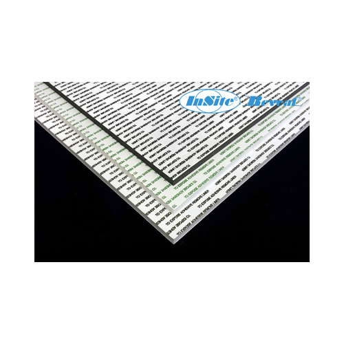 Insite 8ftx4ft 10mm Self Adhesive White foamboard 1220x2440mm PK 13s