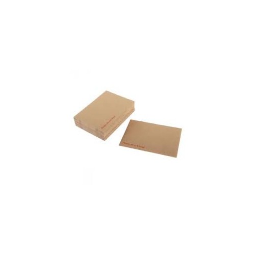 New Guardian Board-Back Envelope 318x267mm 125gsm Manilla Peel and Seal Pk 125 H27126