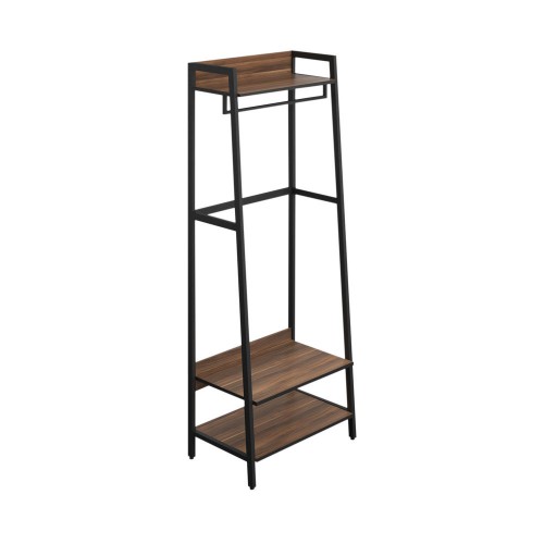 WFH Coat Rack - Walnut / Black