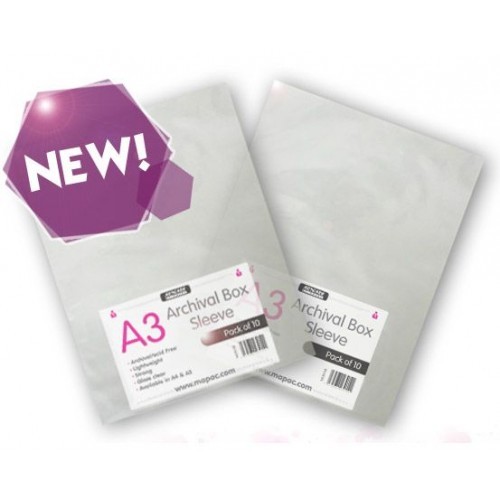 Mapac Archival Sleeves A3 Pack 10