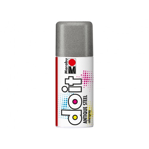 Marabu Do-It Colour Spraypaint Silver Antique Steel 150ml (781)