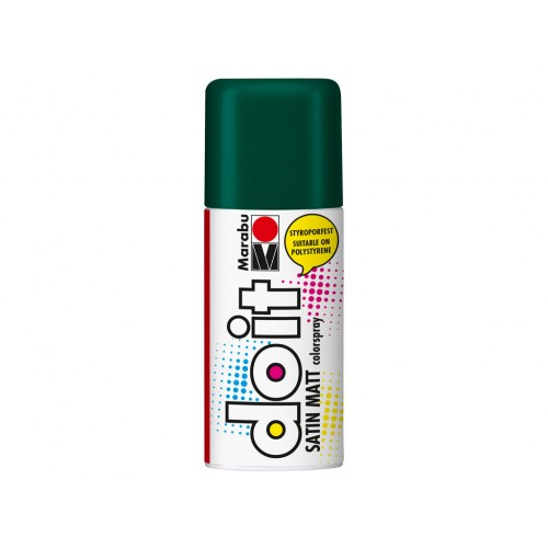 Marabu Do-It Colour Spraypaint Leaf Green Satin Matt 150ml (068)