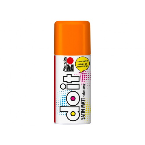 Marabu Do-It Colour Spraypaint Orange Satin Matt 150ml (013)