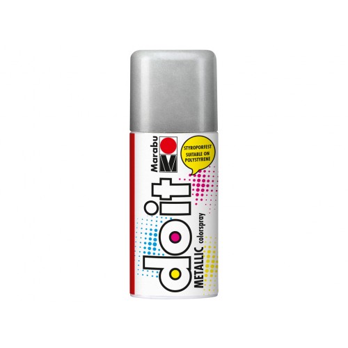 Marabu Do-It Colour Spraypaint Silver Metallic 150ml (782)