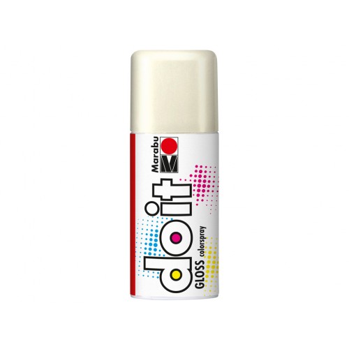 Marabu Do-It Colour Spraypaint White Gloss 150ml (471)