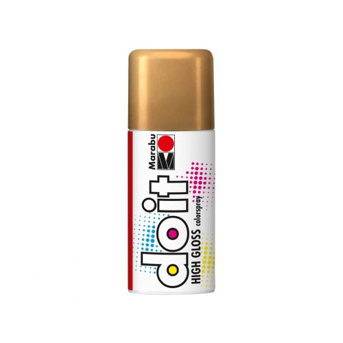 Marabu Do-It Colour Spraypaint Gold High Gloss 150ml (484)