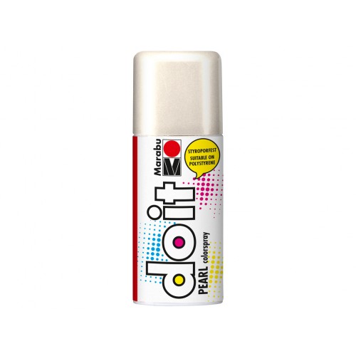 Marabu Do-It Colour Spraypaint White Pearlescent 150ml (270)