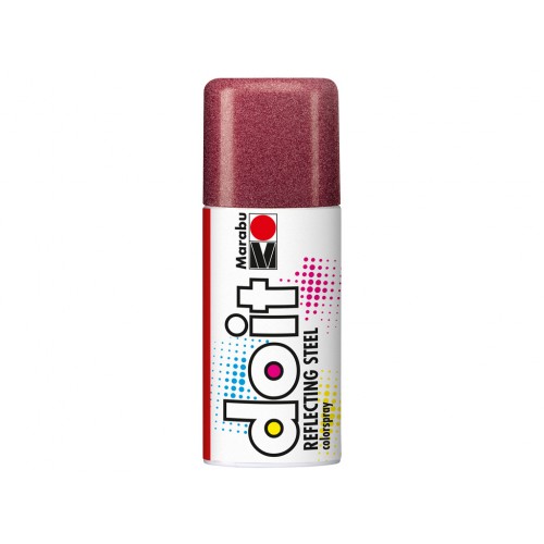 Marabu Do-It Colour Spraypaint Red Reflecting Steel 150ml (529)