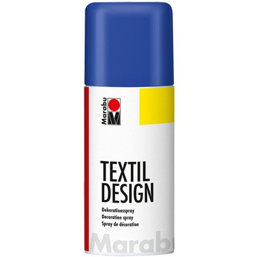 Marabu Textil Design Fabric Spraypaint Gentian 150ml - Acrylic - Based