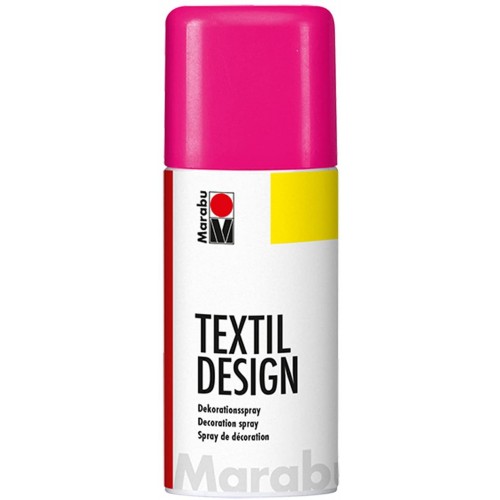 Marabu Textil Design Fabric Spraypaint Neon - Pink 150ml - Acrylic - Based