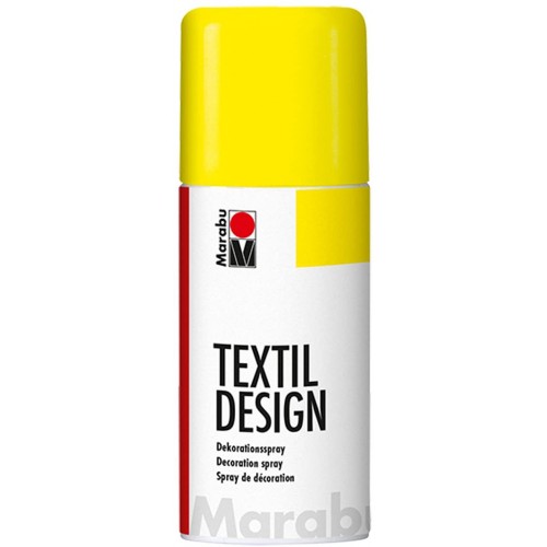 Marabu Textil Design Fabric Spraypaint Neon - Yellow 150ml - Acrylic - Based