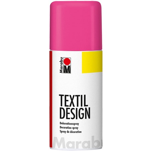 Marabu Textil Design Fabric Spraypaint Raspberry 150ml - Acrylic - Based