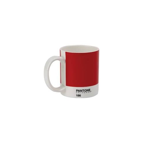 Pantone Bone China Mug Ketchup Red 186