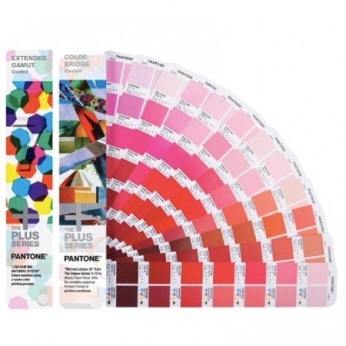 PANTONE Plus Extended Gamut Guide + Color Bridge Coated Guide