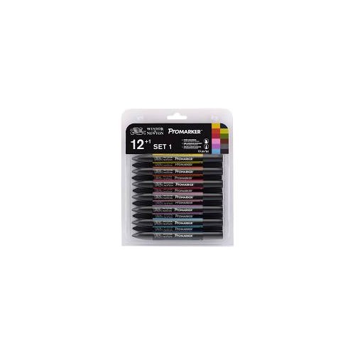 W&N ProMarker 12 Colours Set 1 (28380)