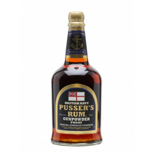 Pussers 3 Year Old British Navy Rum 70cl