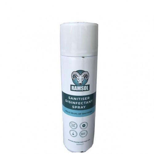 Ramsol Disinfectant 500ml Aerosol cans (x12 Per box) ***Call for availability