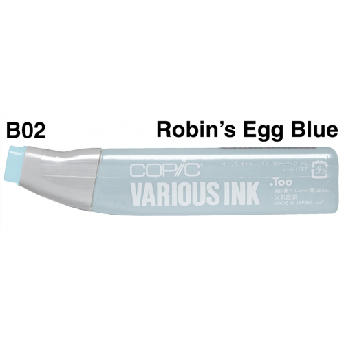 Copic Ink B02 - Robins Egg Blue CZ20076134