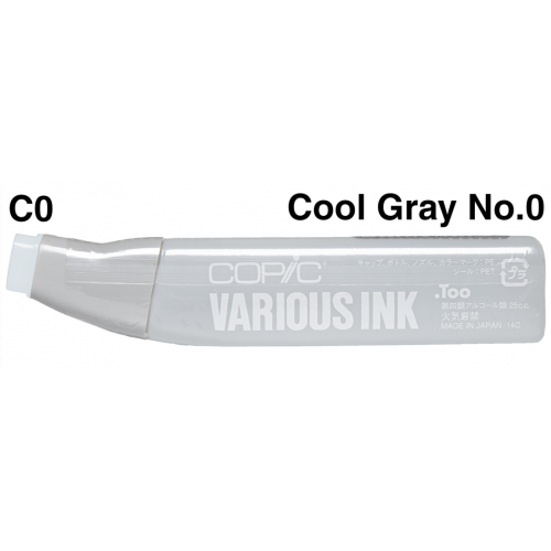 Copic Ink CO - Cool Gray No.0 CZ2007680