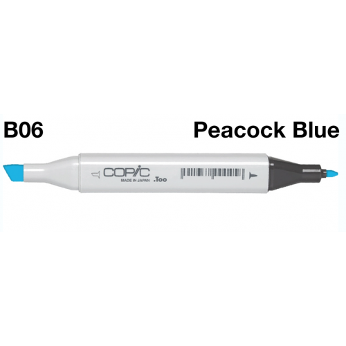 Copic Marker B06 - Peacock Blue CZ2007537
