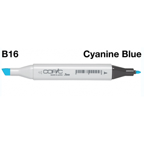 Copic Marker B16 - Cyanine Blue CZ20075223