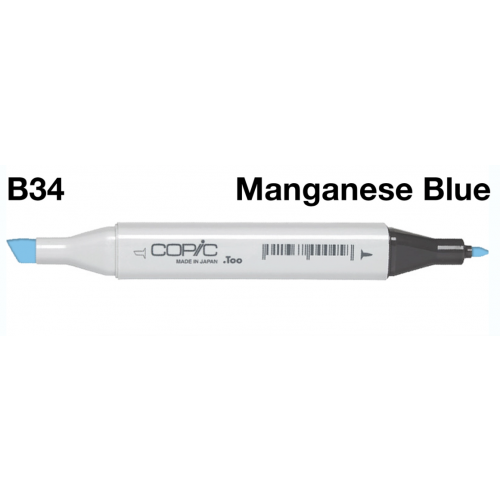 Copic Marker B34 - Manganese Blue CZ2007574
