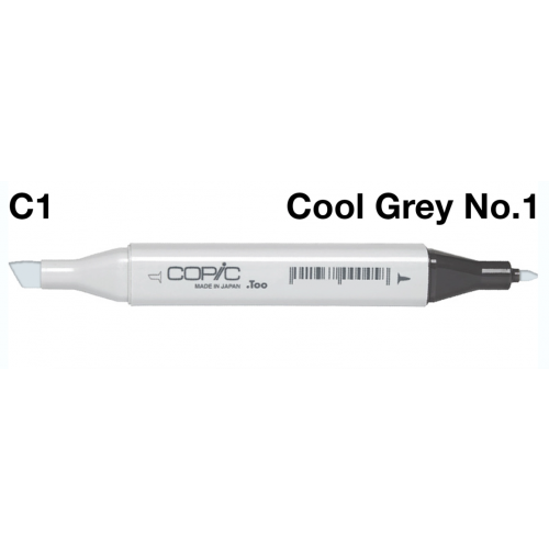 Copic Marker C1 - Cool Grey No.1 CZ2007512