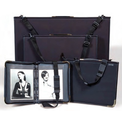 Tech-Style A2 `ASTRO` Presentation Portfolio - Padded, Textured + Strap