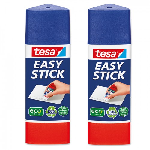 tesa EasyStick ecoLogo Triangular Glue Stick 25g 57030 PK12