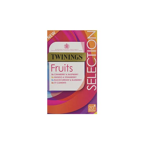 Twinings fruit Infusion Tea Bags (Pk 20) F09614