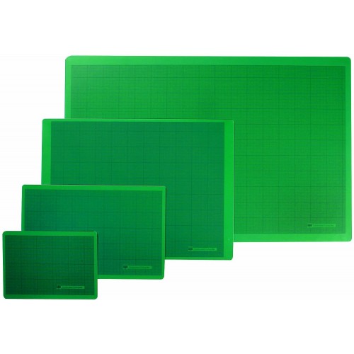 Cutting Mat A3 Green (RS005622) 420 x 594 Dbl/Sided 1cm gridded 1 side
