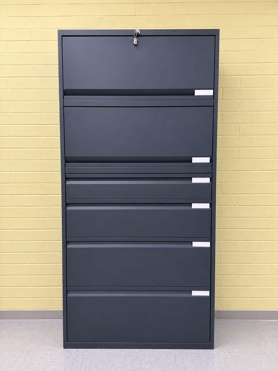Second Hand Bisley Storage Multi Drawer Cabinet Graphite