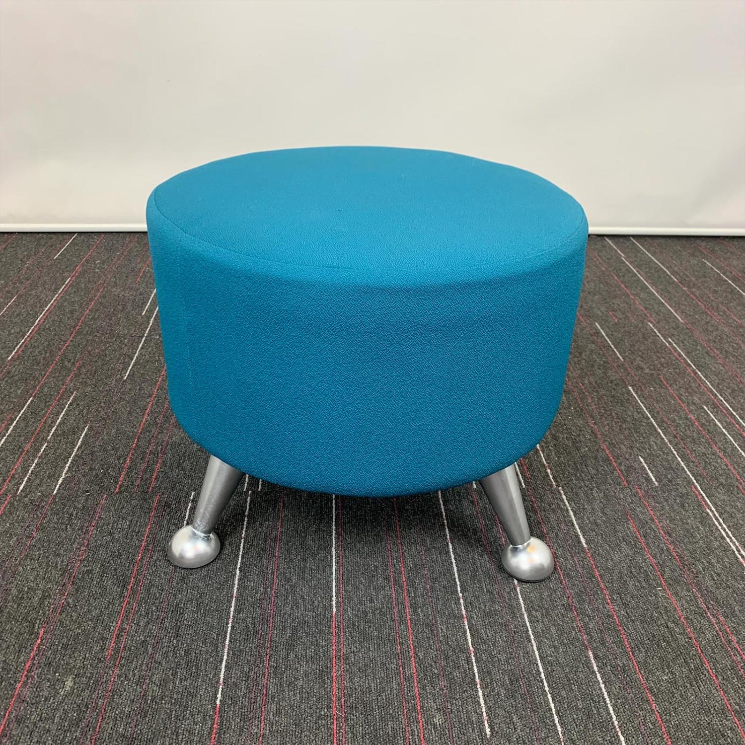 Second Hand Teal Pouf
