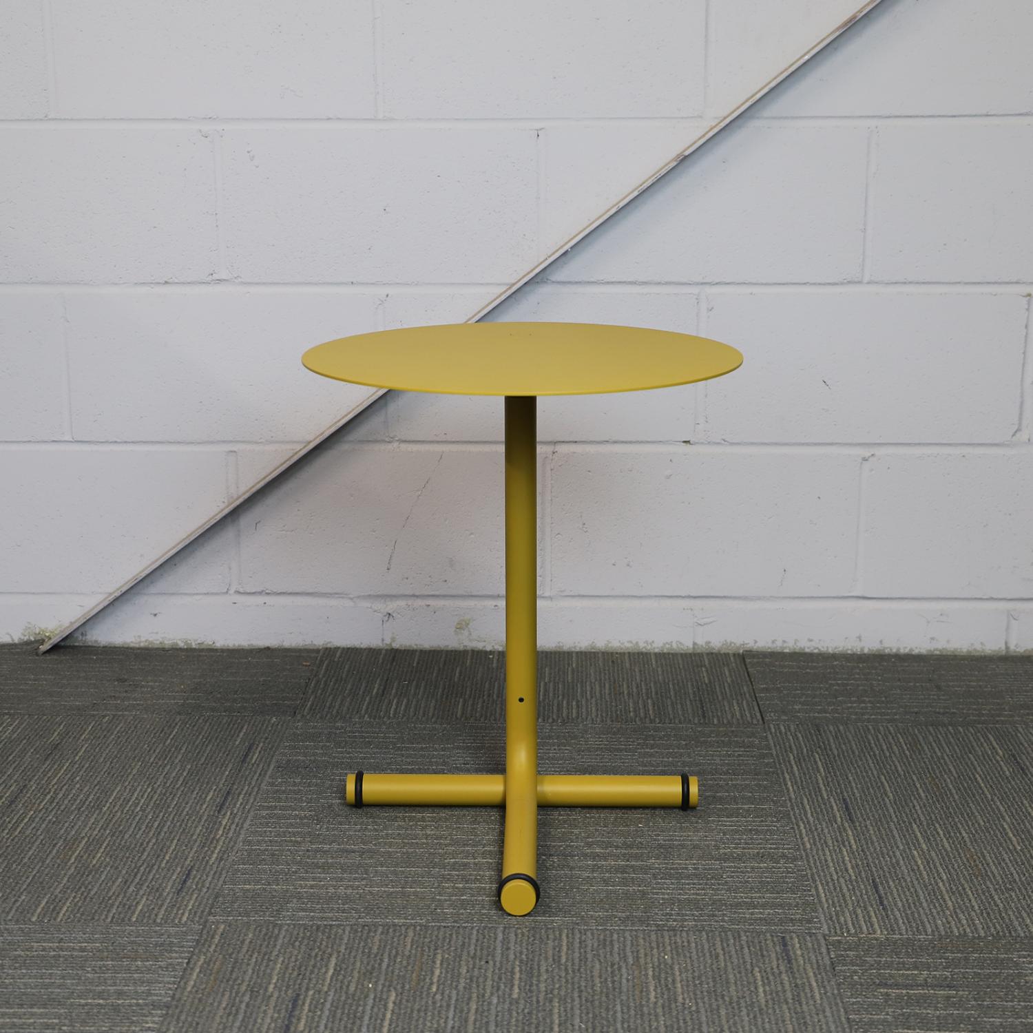 Second Hand Yellow Height Adjustable Coffee Table