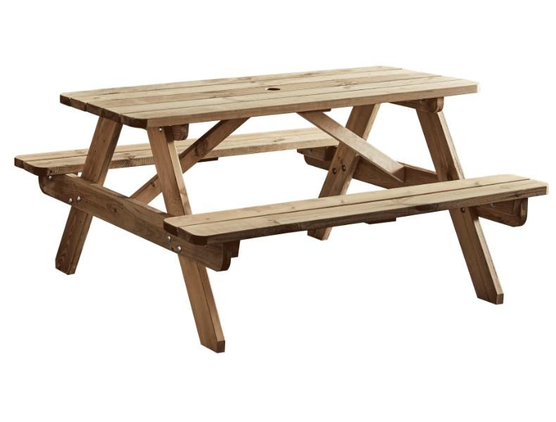 HEREFORD Picnic Table - 6 Seater