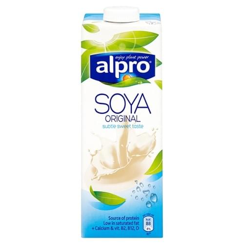 Alpro Soya Milk 1 Litre pk8