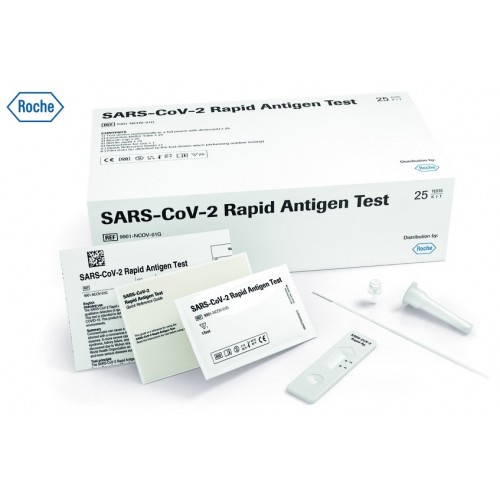 Roche SARS-CoV 2 Rapid Antigen COVID-19 Test (25 Kits). 99.68% Accurate - 15-30 Minute Results