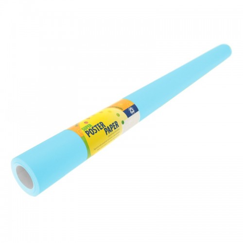 Super Poster Rolls 760 x 10m sky blue