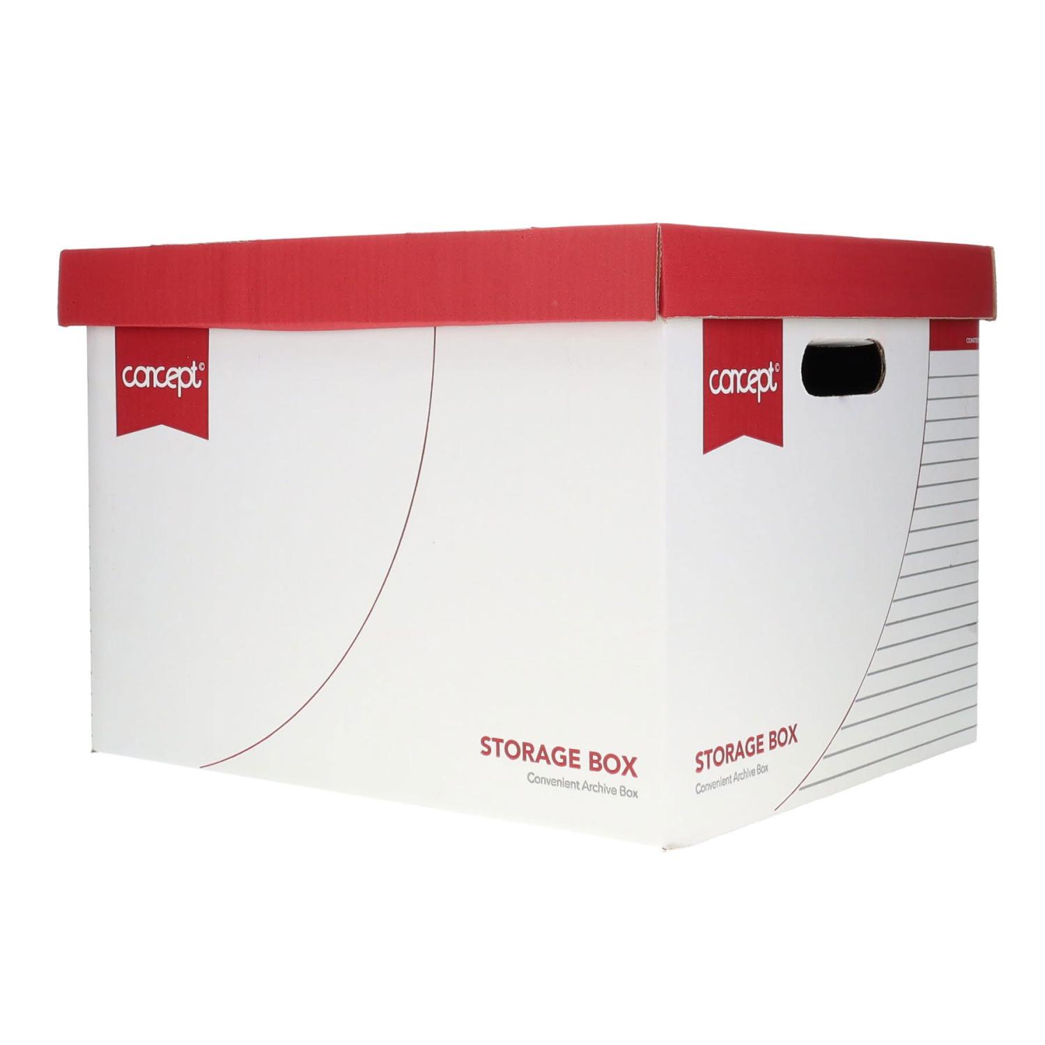 Concept Archive Storage Box - Red