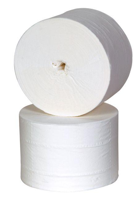CORELESS TOILET ROLL X36 100M X 88MM 500SH