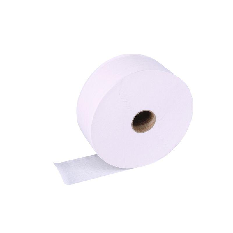 JUMBO TOILET ROLL 400M X 90MM 3" CORE 2 PLY X 6