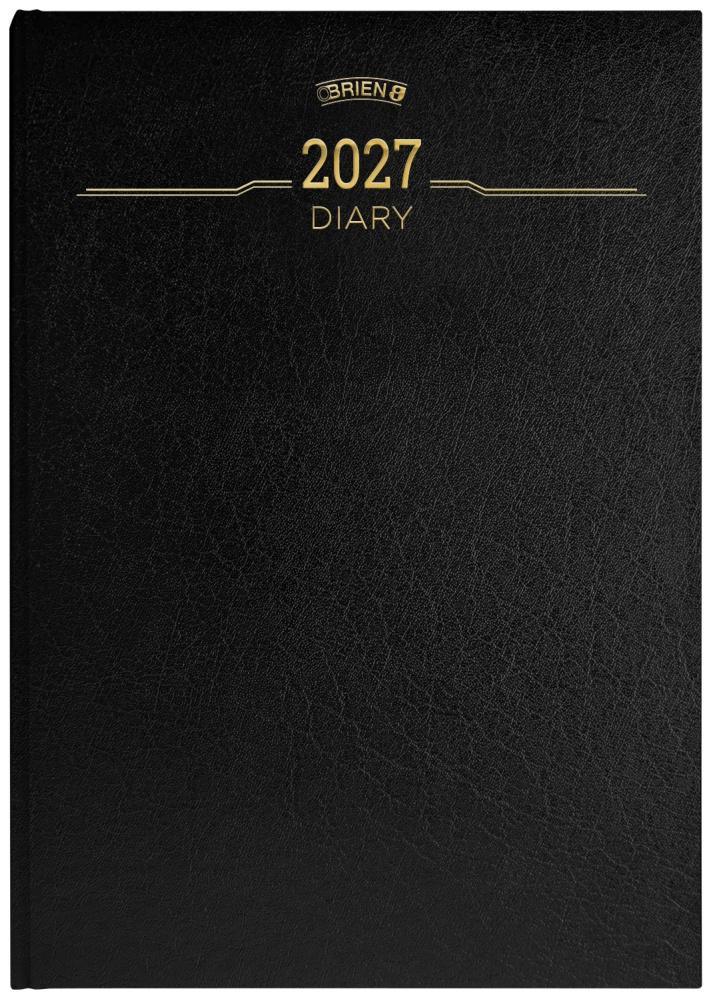 OBRIEN A4 PAGE A DAY  DESK DIARY 2027