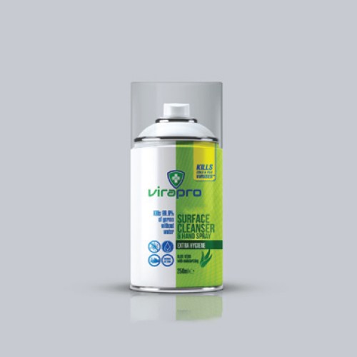 Virapro Surface Cleaner and Hand Spray 250ml