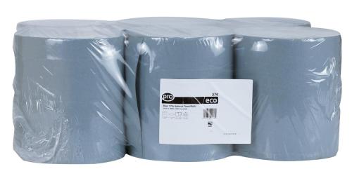 Autocut 1 Ply Blue Roll Towel