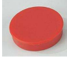 Coloured magnets 20mm Red PK10